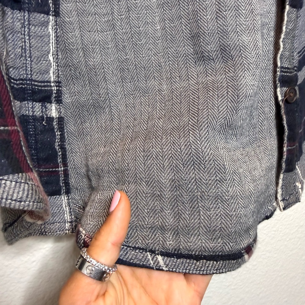 PAIGE Multicolor Plaid Shirt - Picture 9 of 10